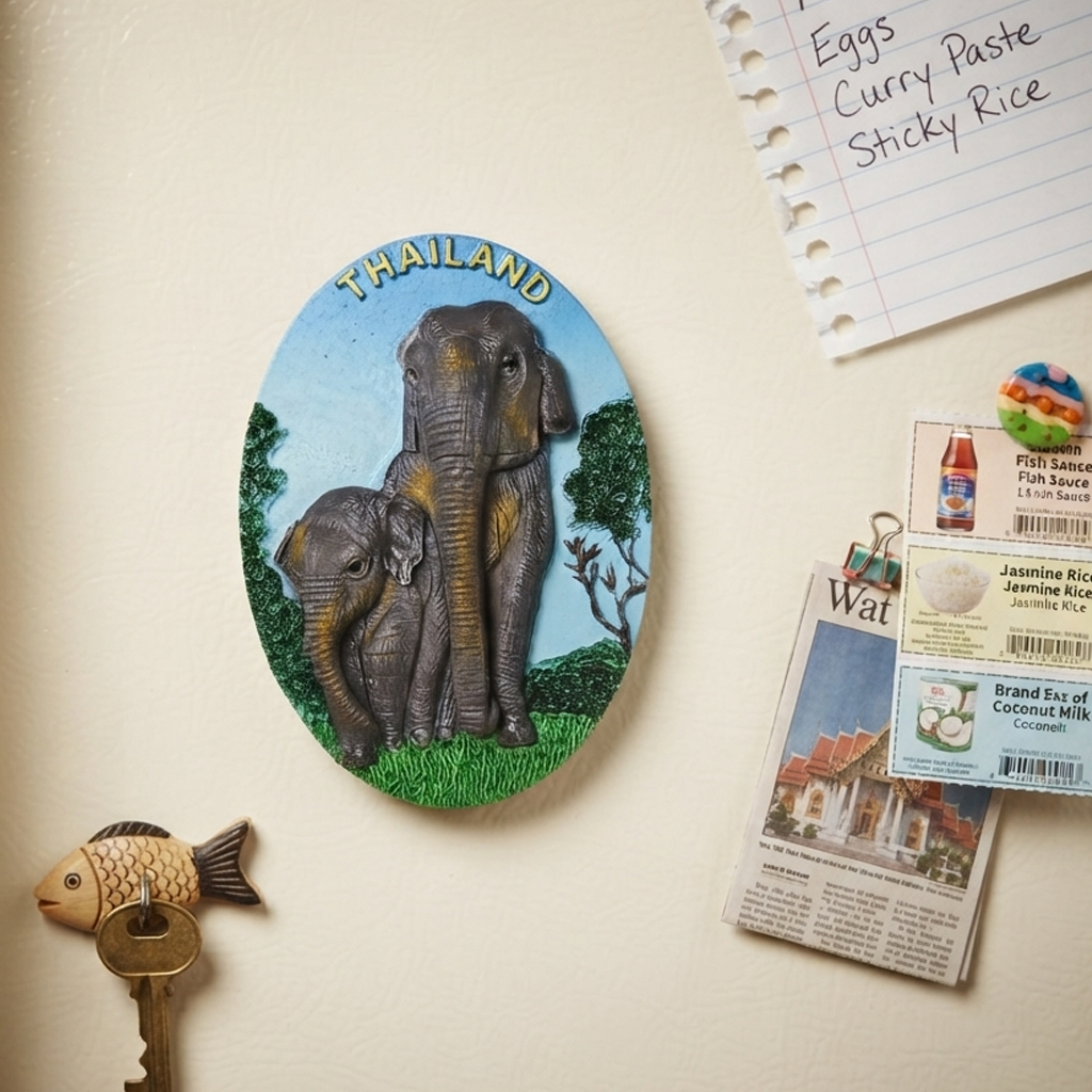Thailand Elephant Fridge Magnet trendy home