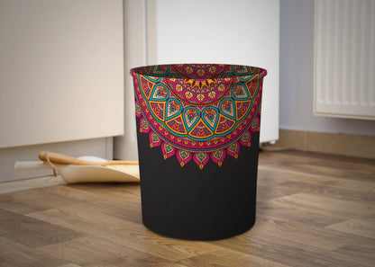 Printed - Elegans Crown Dustbin Trendy Home