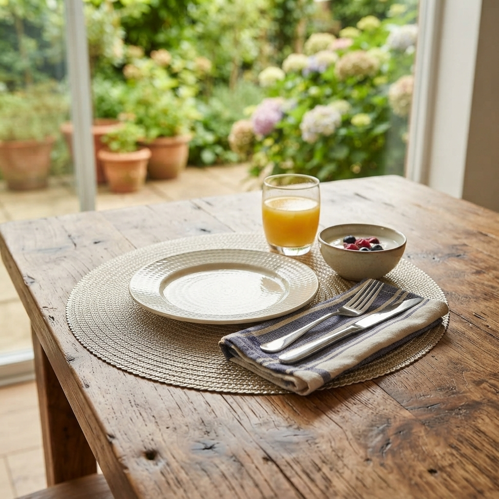 Pvc - Gold Champagne Pearl Charger Plate