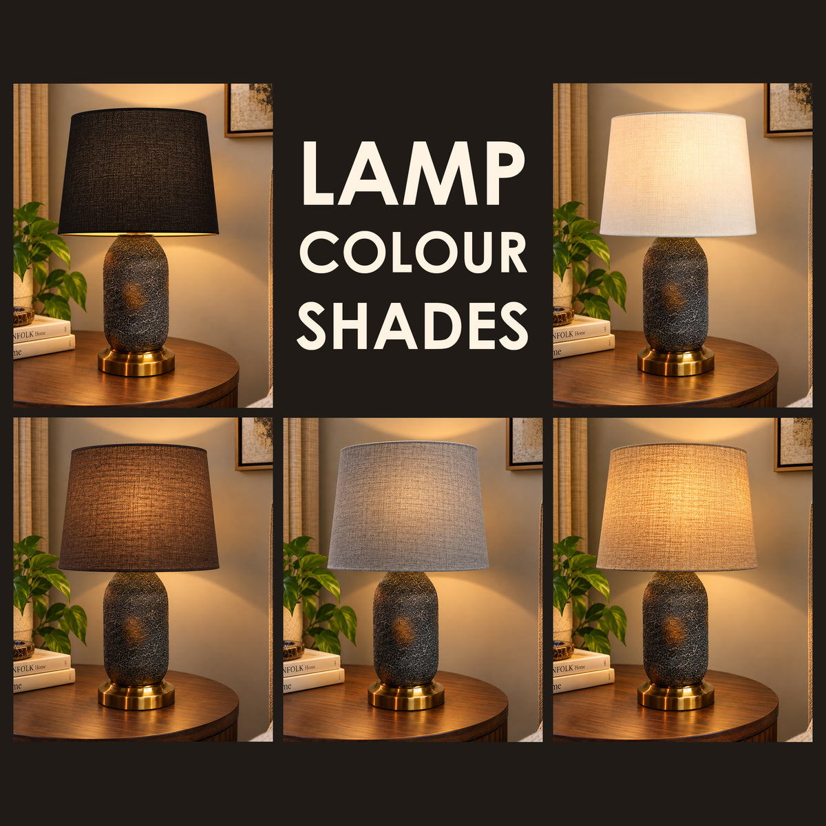 Graphite Studio Table Lamp