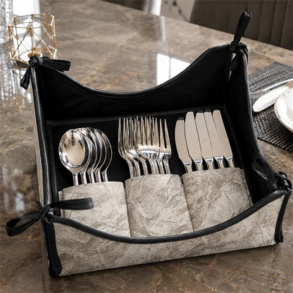 Turkish Velvet - Pearl Cutlery Tray