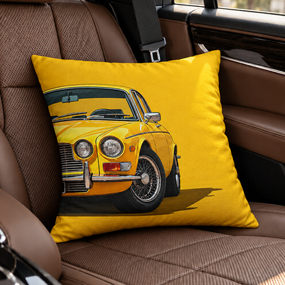 The Yellow Roadster Cushion Cover Trendy Home