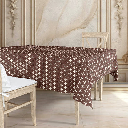 Printed - Espresso Foulard Tablecloth Trendy Home