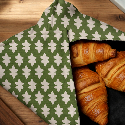 Printed - Emerald Symmetry Roti Kapra Trendy Home