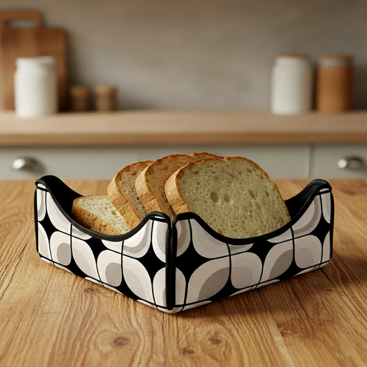 Printed - Retro Slate Breadbasket Trendy Home