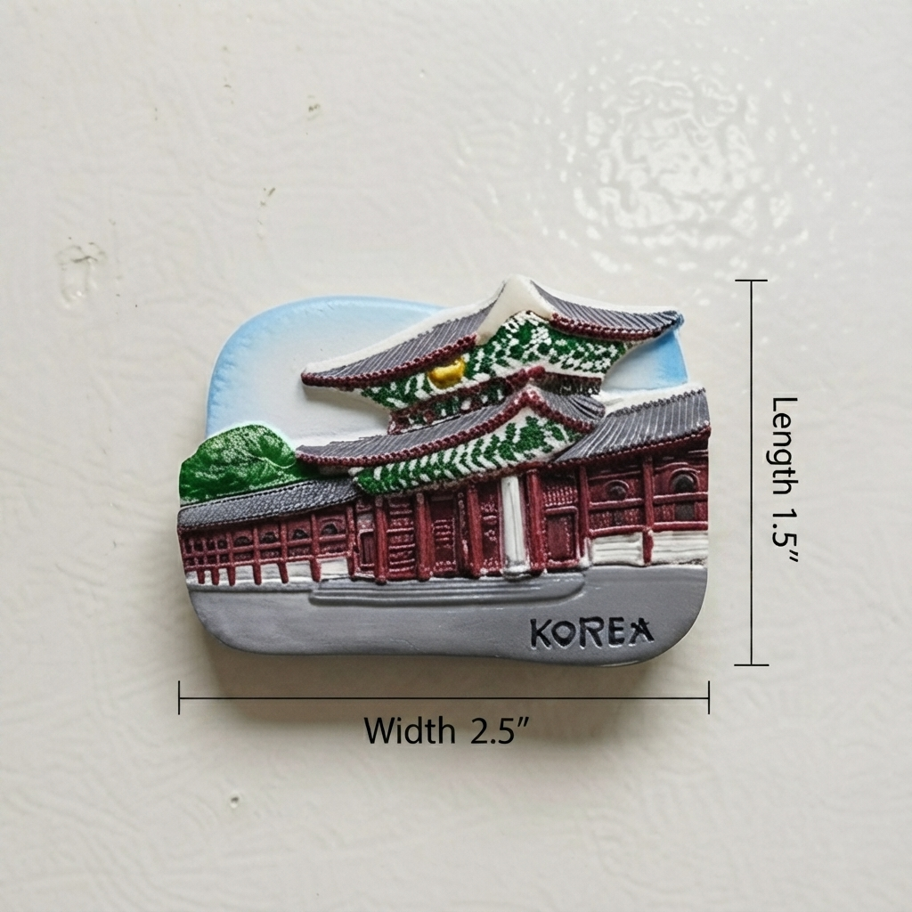 Korea Traditional Palace Fridge Magnet trendy home