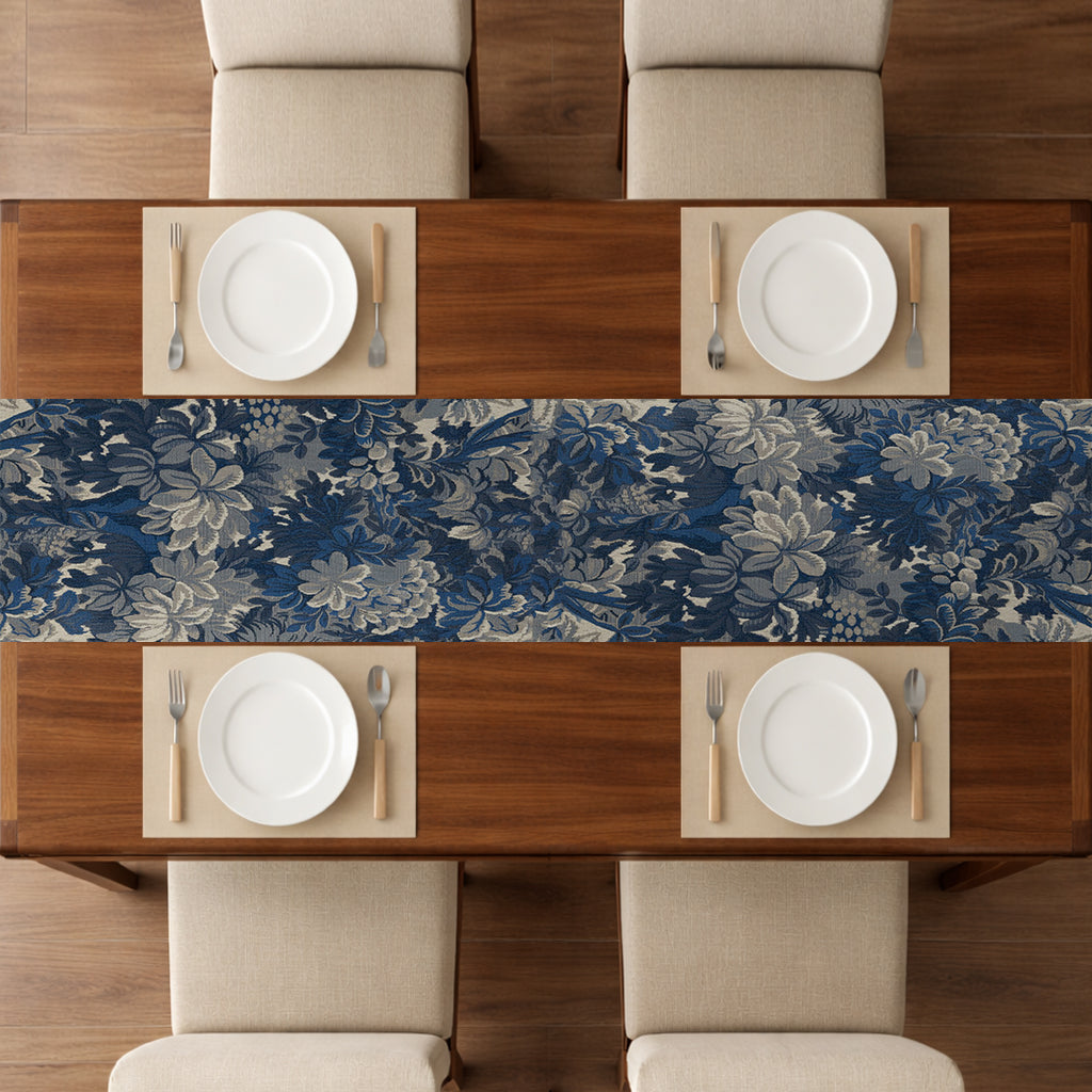 Printed - Midnight Weave Table Runner Trendy Home