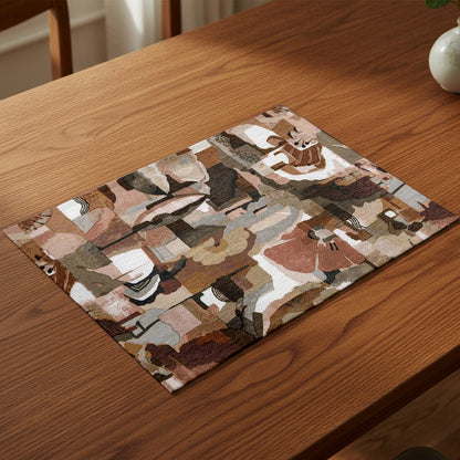 Printed - Artisan Mosaic Table Mat Trendy Home
