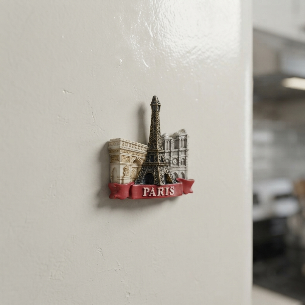Resin - Paris Fridge Magnet