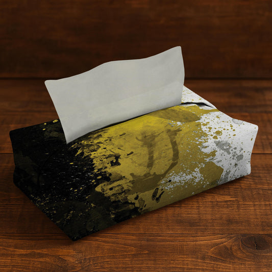 Printed - Sparkling Gold Tissue box Trendy Home