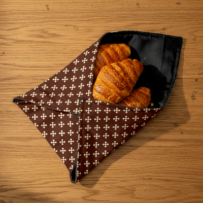 Printed - Espresso Foulard Roti Kapra Trendy Home