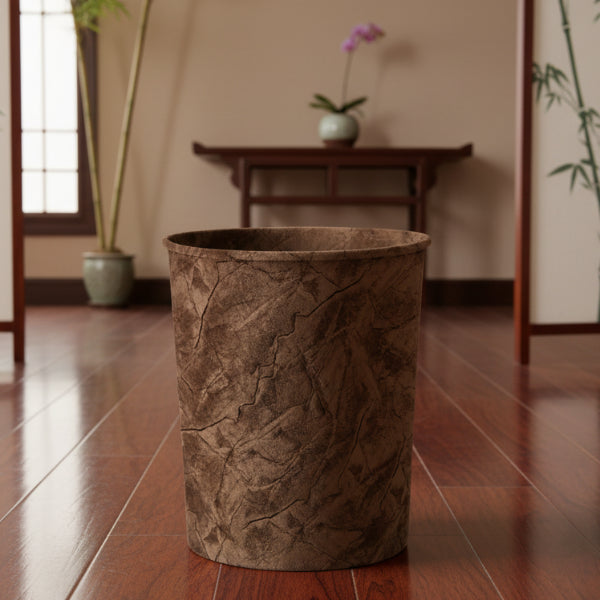 Turkish Velvet - Bronze Dustbin Trendy Home