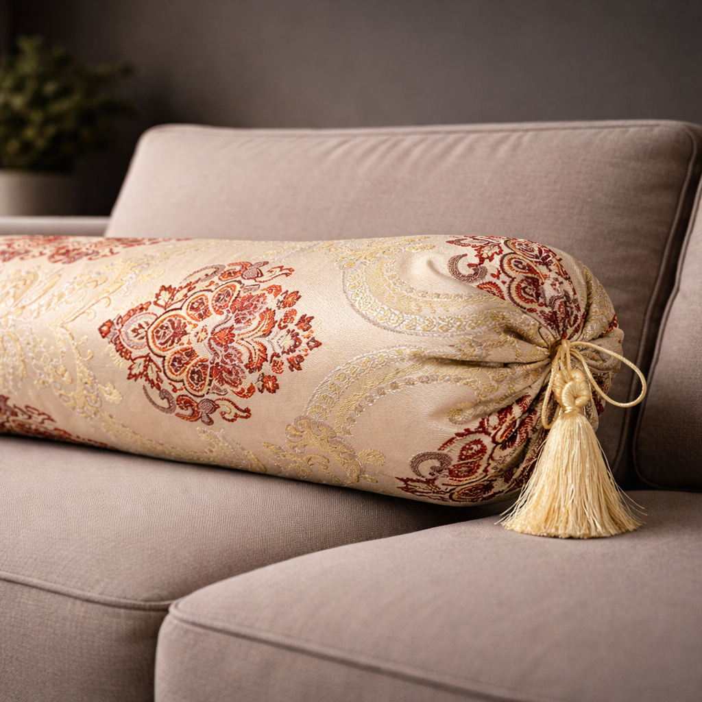 Shanghai - Jogan Round Pillow Cover (pair) Trendy Home