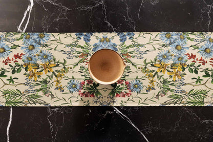 Printed - Floral Clash Table Runner Trendy Home