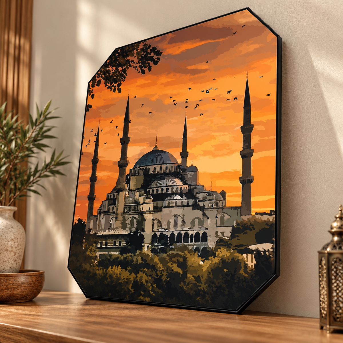 Mosque Art Portrait