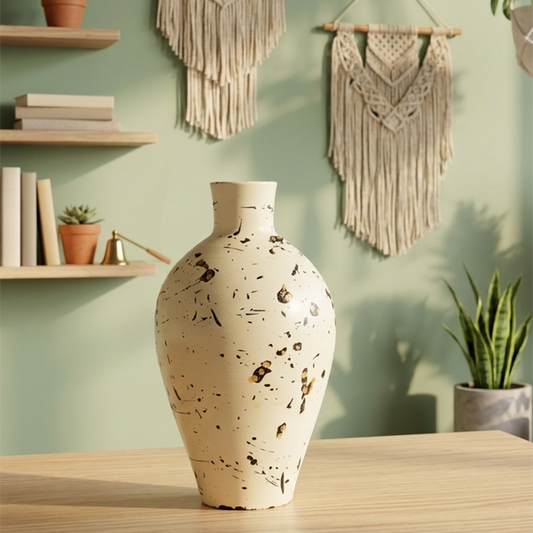 Estate Urn - Ivory Studio Vase