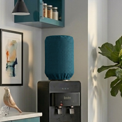 Fine Jute - Dark Turquoise Bottle Dispenser Cover Trendy Home