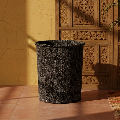 Shanghai - Siyah Dustbin Trendy Home