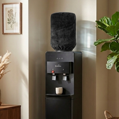 Malai Velvet - Black Bottle Dispenser Cover
