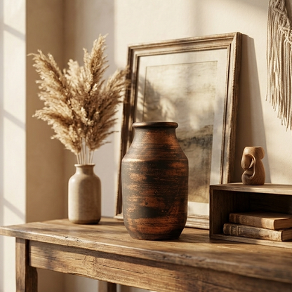 Vintage Barrel - Egyptian Vase Trendy Home