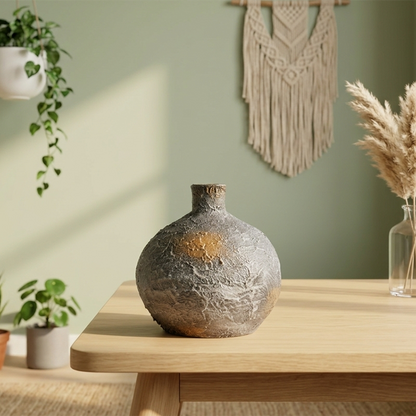 Moon Jar - Graphite Studio Vase