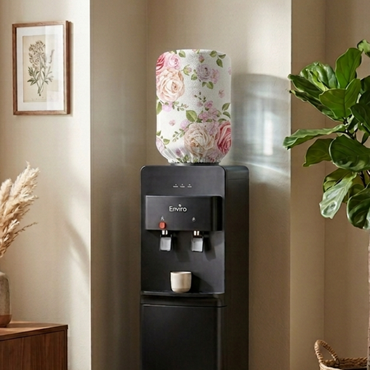 Printed - Pink Rose Bottle Dispenser Cover Trendy Home