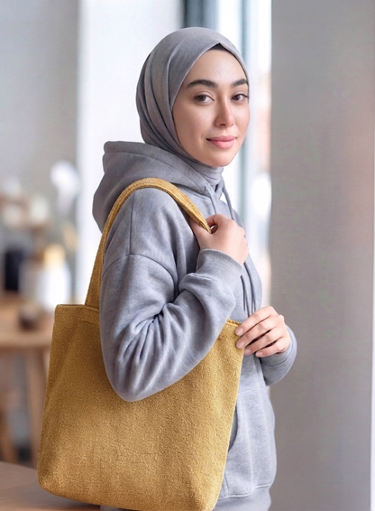 Teddy Fur - Honey Gold Tote Bag