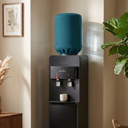 Fine Jute - Dark Turquoise Bottle Dispenser Cover Trendy Home
