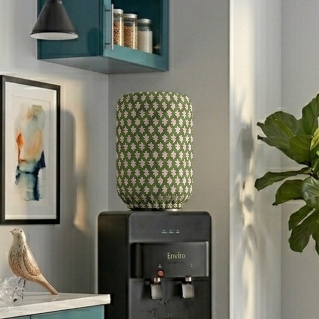 Printed - Emerald Symmetry Bottle Dispenser Cover Trendy Home