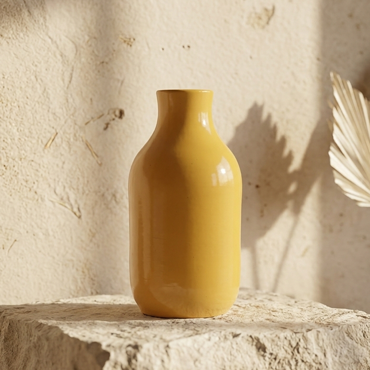 Archive Capsule- Turmeric Vase Trendy Home