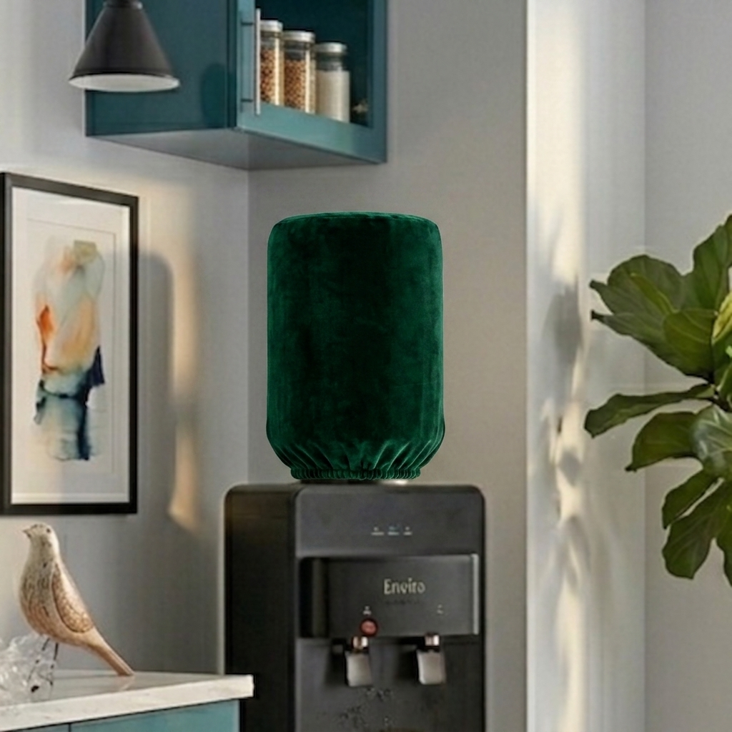 Malai Velvet - Emerald Bottle Dispenser Cover