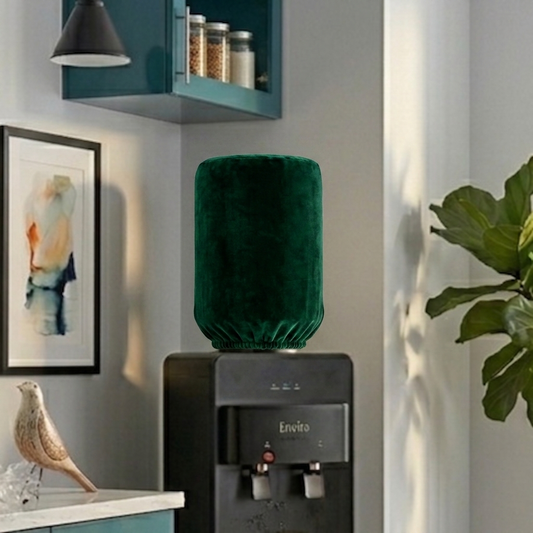 Malai Velvet - Emerald Bottle Dispenser Cover