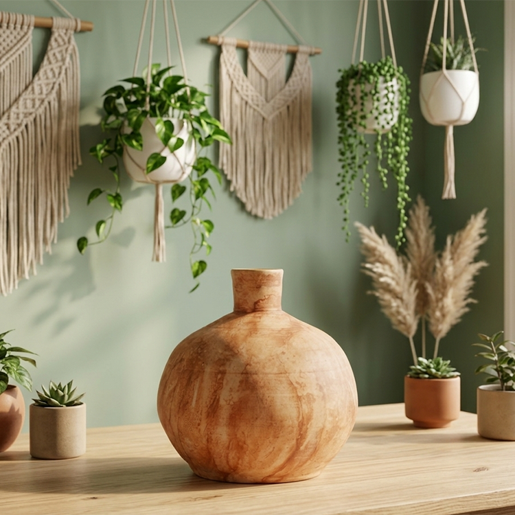 Moon Jar - Sienna Studio Vase Trendy Home