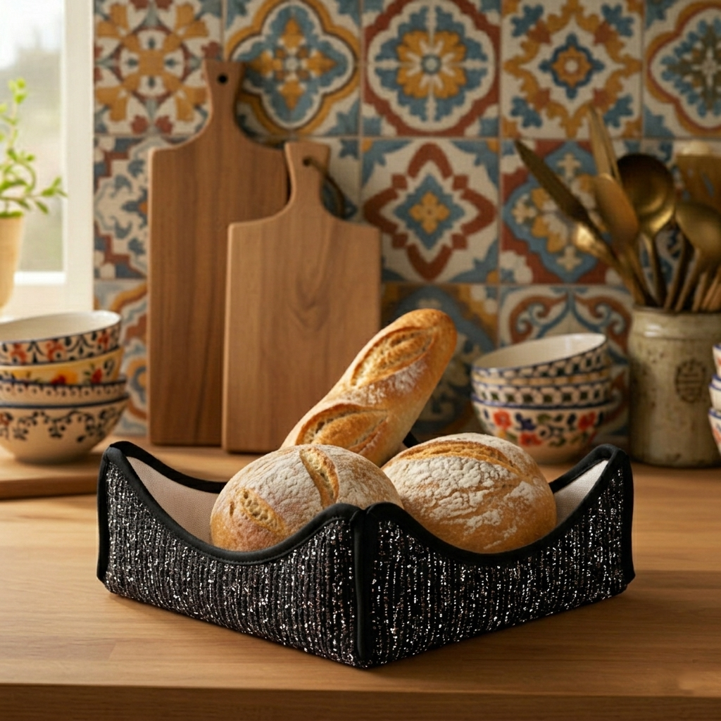 Shanghai - Siyah Breadbasket Trendy Home
