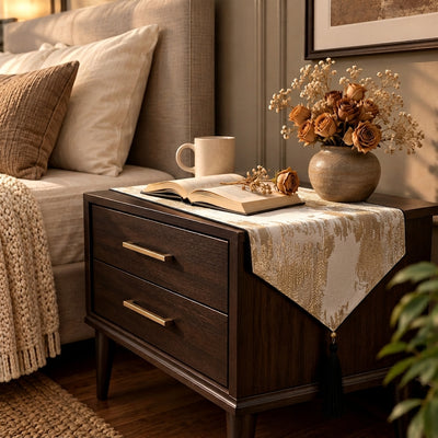 Shanghai - Nurani Bed Side Table Accent Trendy Home