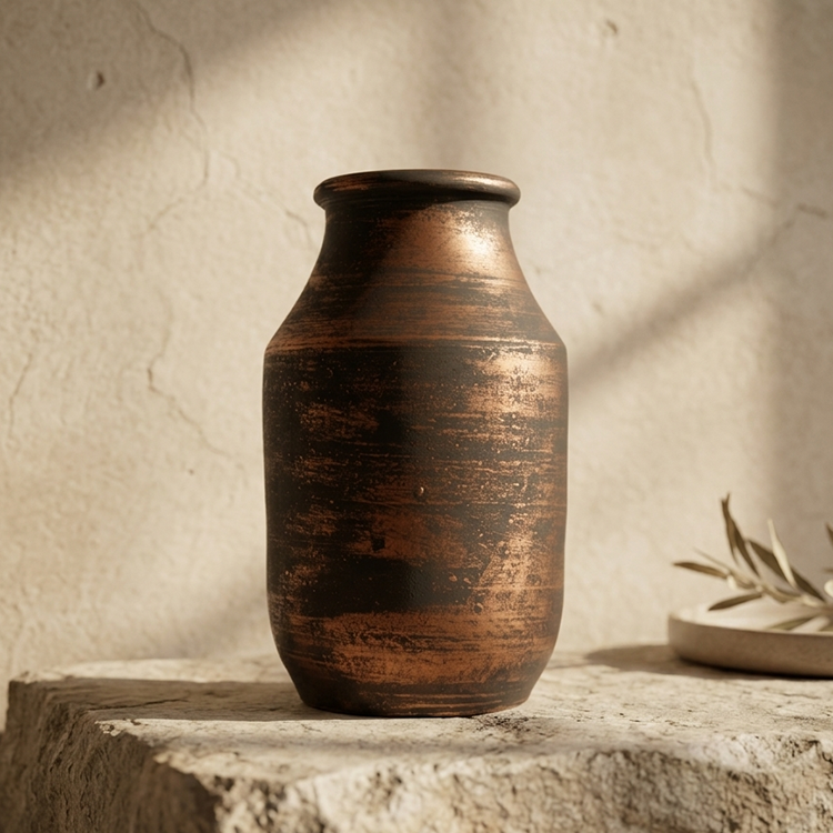Vintage Barrel - Egyptian Vase Trendy Home
