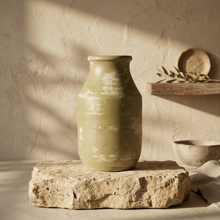 Vintage Barrel - Tuscan Vase Trendy Home