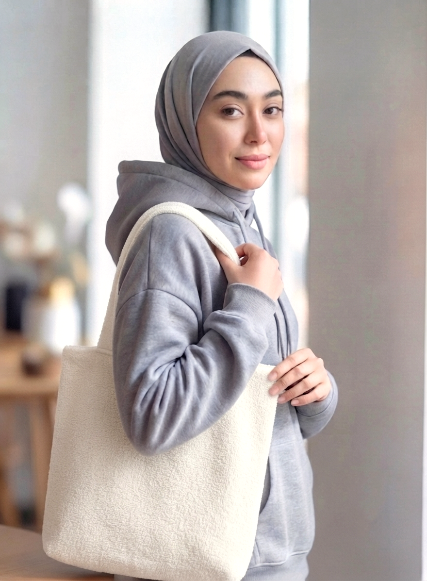 Teddy Fur - Soft Ivory Tote Bag