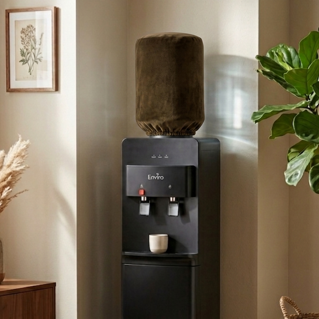 Malai Velvet - Olive Brown Bottle Dispenser Cover