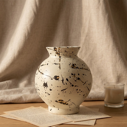 Belly Jar - Ivory Studio Vase
