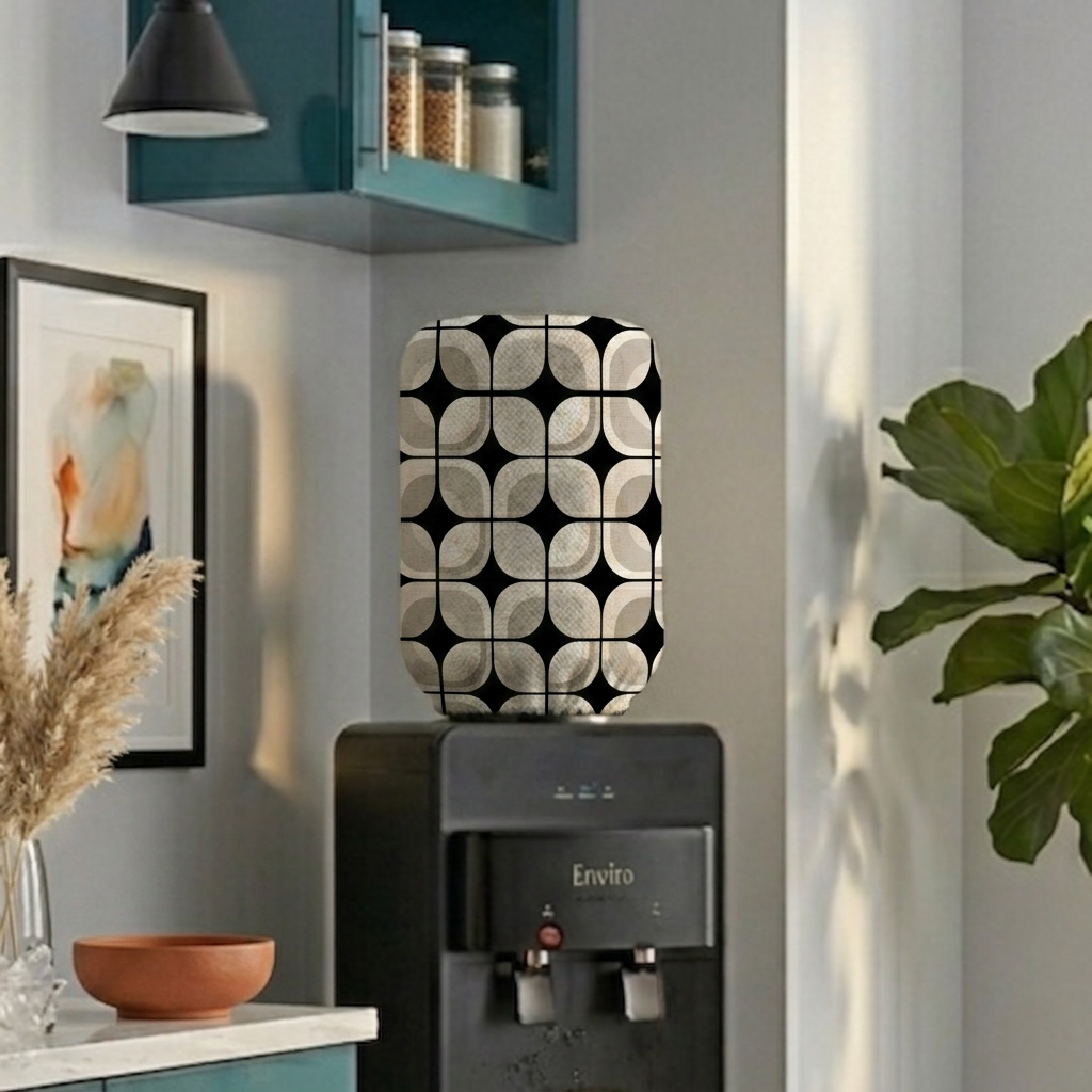 Printed - Retro Slate Bottle Dispenser Cover Trendy Home