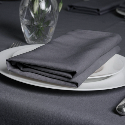 Dark Grey Table Napkin Trendy Home