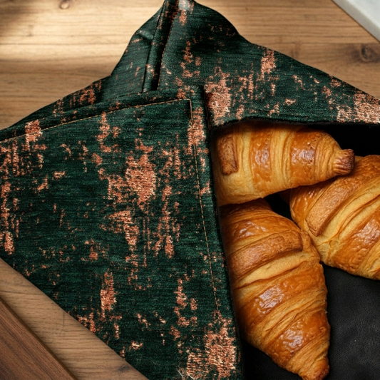 Shanghai Velvet - Emerald Roti Kapra Trendy Home