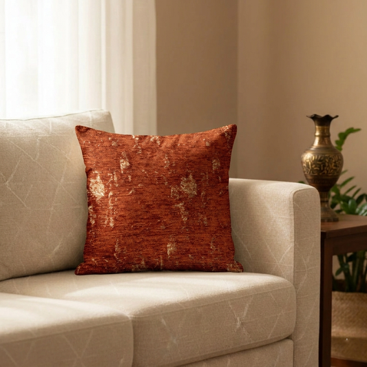 Shanghai Velvet - Rust Cushion Cover Trendy Home