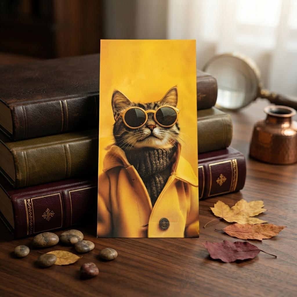 Mr. Whiskers in Yellow Envelope