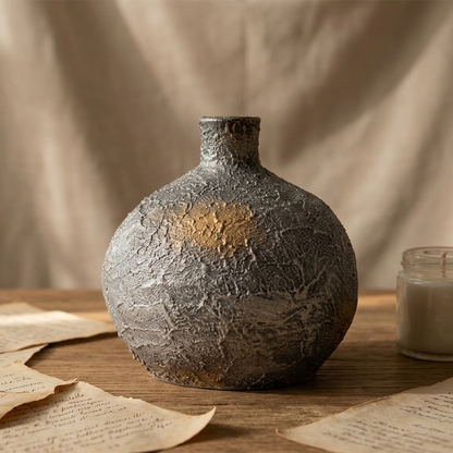 Moon Jar - Graphite Studio Vase