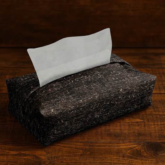 Shanghai - Siyah Tissue Box Trendy Home