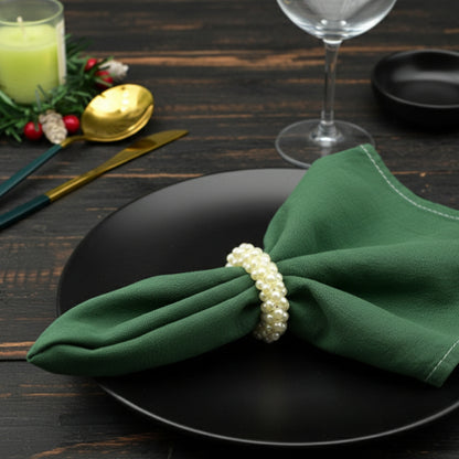 Beaded Pearl Napkin Holder Trendy Home