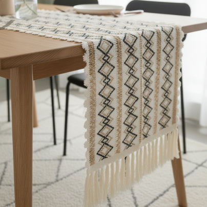 Crochet - Tribal & Ebony Table Runner Trendy Home
