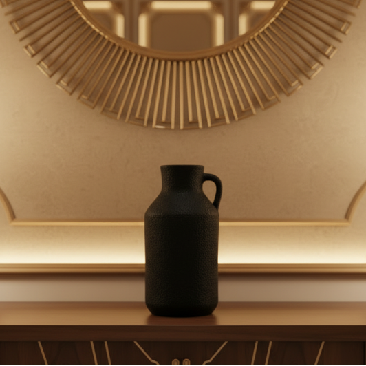 Heritage Jug - Carbon Studio Vase Trendy Home